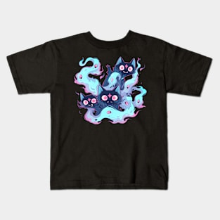 Spooky cats Kids T-Shirt